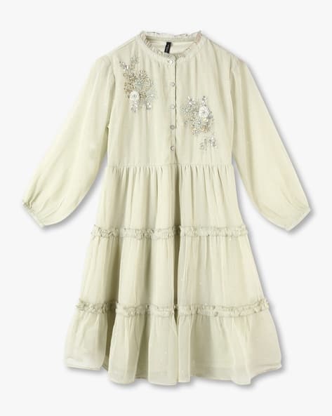 sachin and babi light blue dress Epi halterneck tulle maxi dress in white - Jacquemus