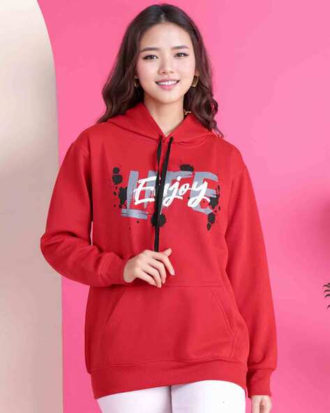 Mack Jonney Women Regular Fit Printed Sweatshirt