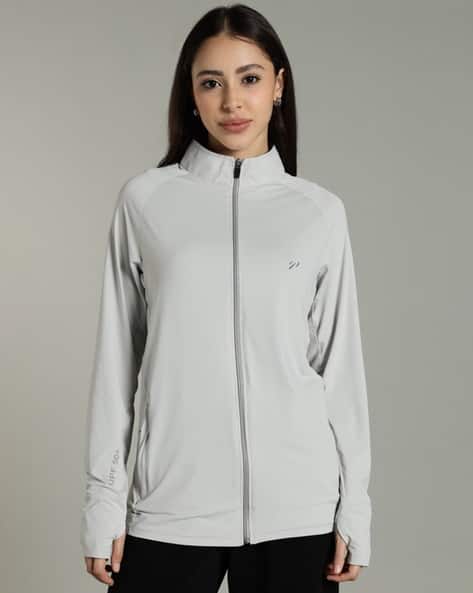 BLUE TYGA Women UPF 50+ UV Sunscreen Jacket Ice