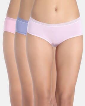 zivame Pack Of 3 Low Rise Full Coverage Hipster Panties-picture-30