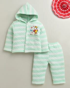 Striped Hooded Set-image-17