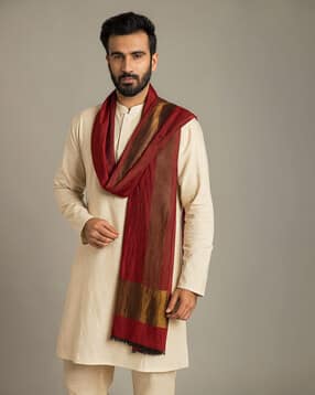 muffly Men Striped Stole-picture-13