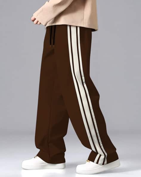 AUSK Men Mid-Rise Flared Track Pants