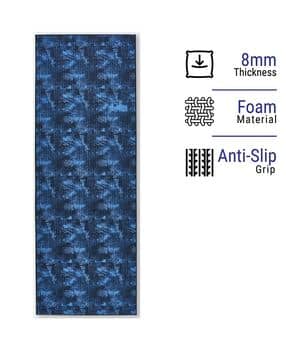 decathlon DOMYOS - Printed Rectangular Anti-Skid Yoga Mat 8 Mm-picture-29