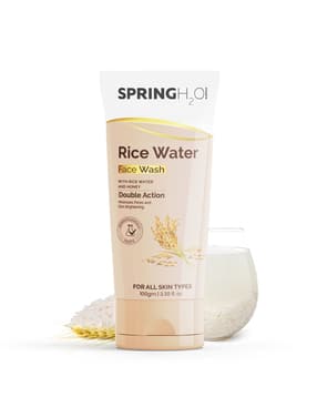 Spring H2O Rice Water Face Wash-100 ML-image-27
