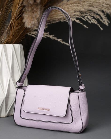 ALLEN SOLLY Women Logo Applique Shoulder Bag