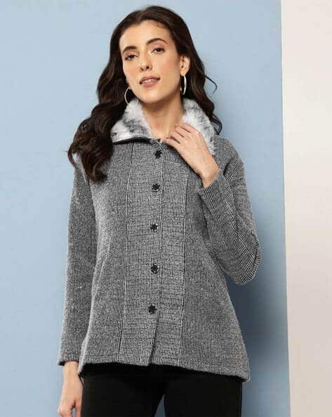 LEIA Women Winter Wear Woolen Cardigan