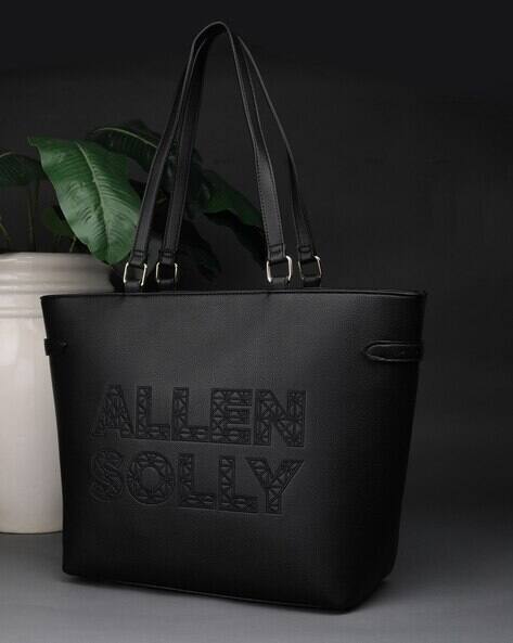 ALLEN SOLLY Women Embroidered Tote Bag