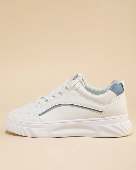 Lulu & Sky Women Mid-Tops Lace Fastening Sneakers