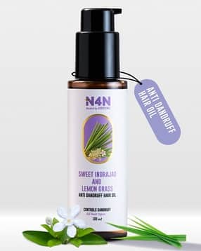n4n Sweet Indrajao & Lemon Grass Anti-Dandruff Hair Oil -picture-22