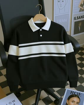 neonomad Men Colourblock Regular Fit Sweatshirt-picture-17