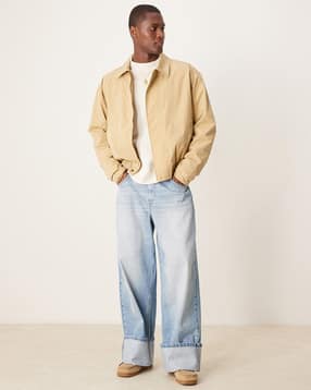 Regular Fit Lightweight Harrington Jacket