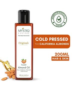 mystiq living Pure & Organic Almond Oil-picture-23