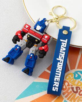 3D Transformers Design keychain With Silicone Belt