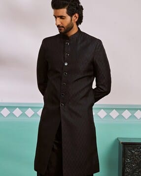 vastramay Men Embroidered Regular Fit Long Kurta-picture-13
