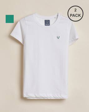 allen solly Boys Pack of 2 Crew-Neck T-Shirts-picture-50