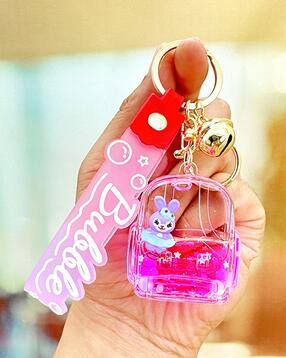 3D Crystal Bottle Silicon Keychain-image-15