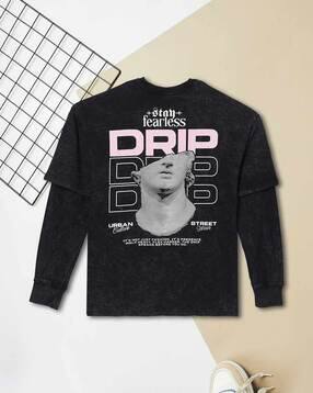 max Boys Printed Layered Oversized T-shirt-picture-49
