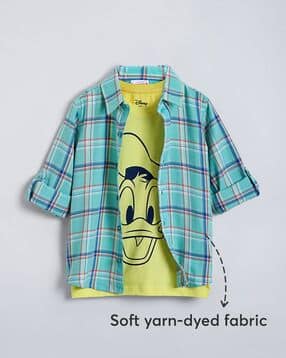 Boys Printed Regular Fit Shirt-image-27