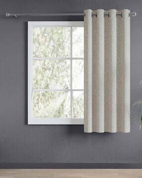 Set of 2 Frosted Garden Jacquard Window Curtains 