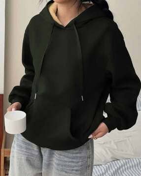 buda jeans co Women Regular Fit Hoodie with Kangaroo Pocket-picture-24
