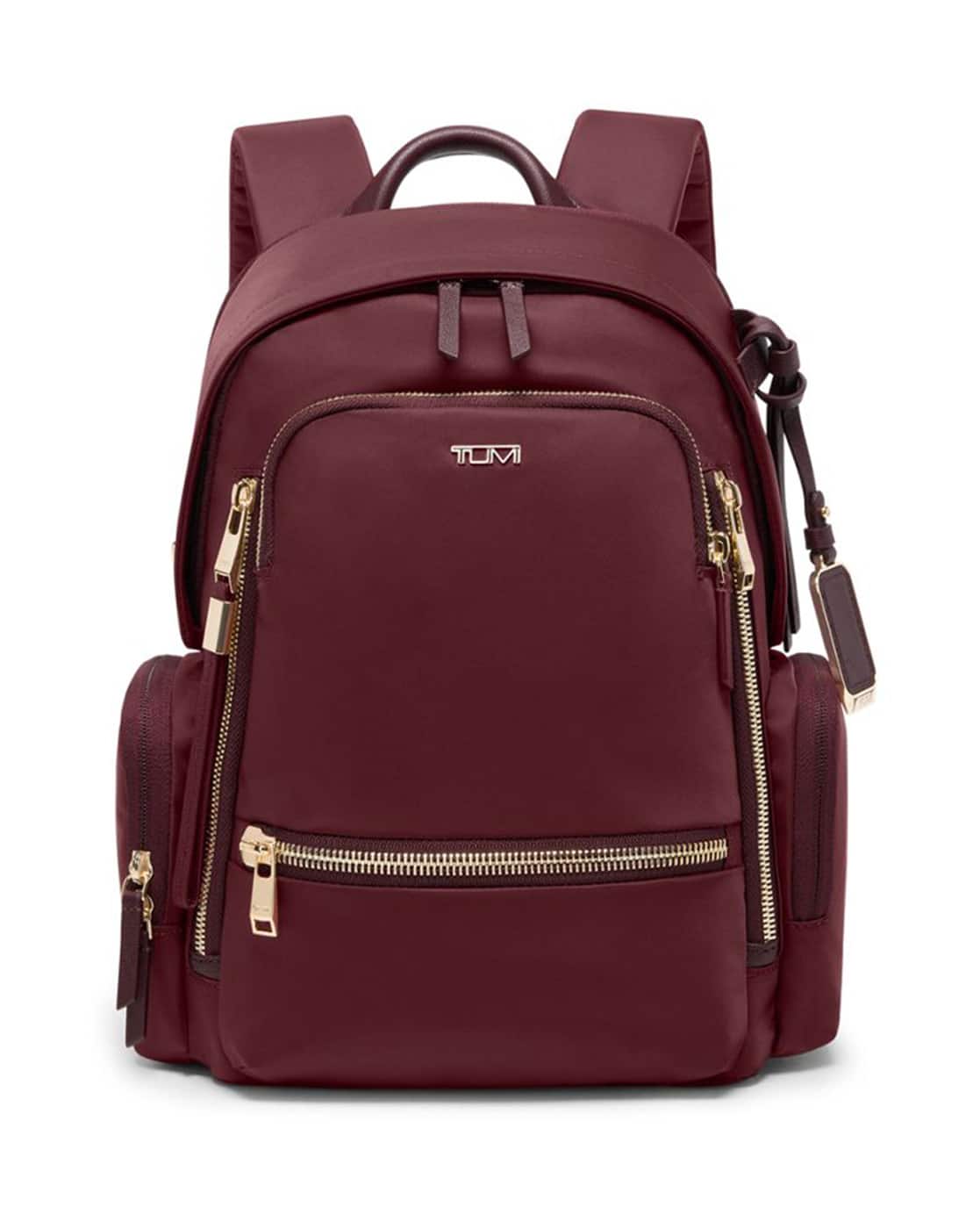 TUMI Voyageur Backpack フローラル収納ポーチ付き Buy TUMI Voyageur Celina Medium Backpack | Wine Color Women | AJIO