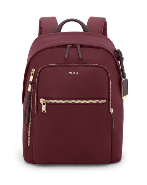Buy TUMI Voyageur Halsey Backpack | Wine Color Women | AJIO LUXE
