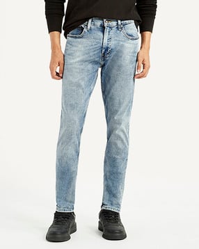 levi's Men Mid-Washed Slim Fit Jeans-picture-18