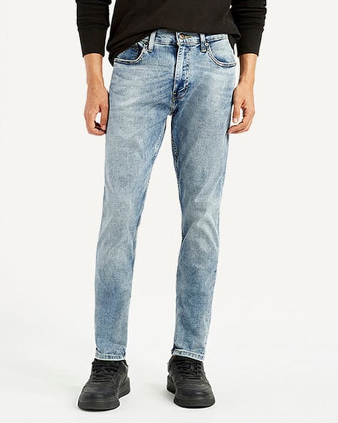 LEVI'S Men Mid-Washed Slim Fit Jeans