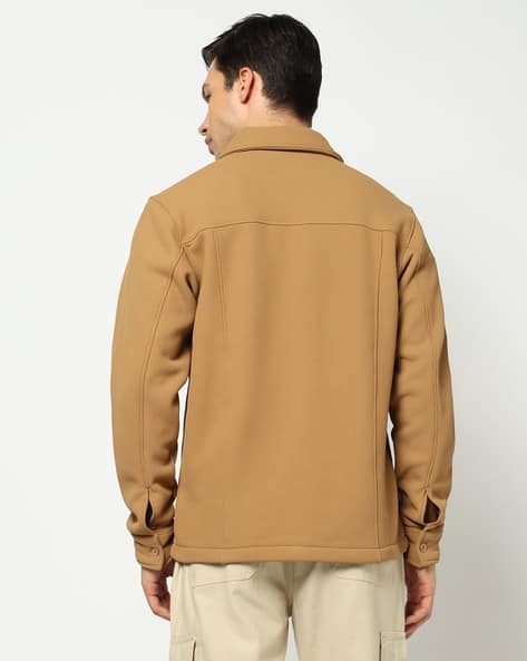YOUSTA Men Regular Fit Panel Utility Jacket - Image 3
