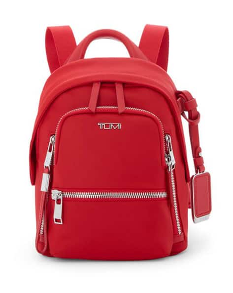 Buy TUMI Voyageur Celina Mini Backpack | Red Color Women | AJIO LUXE