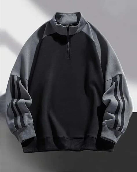 NEONOMAD Men Colourblock Regular Fit Sweatshirt