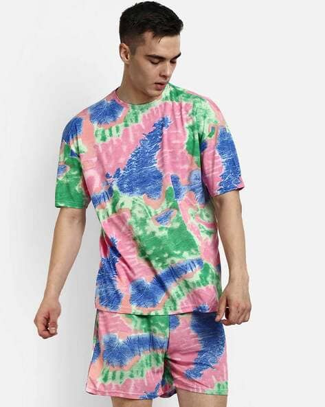 LERIYA FASHION Men Dyed Regular Fit Knit Shorts
