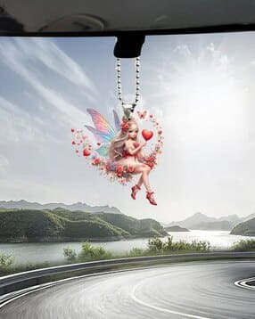 3mads 2D Fairy Car Hanging Showpiece-picture-25
