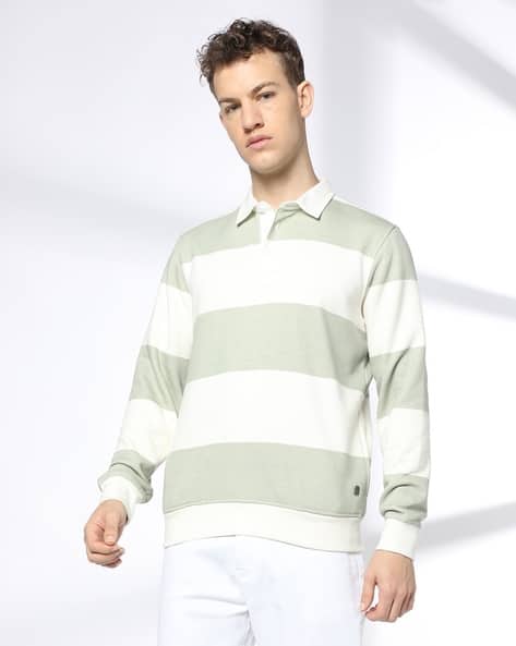 JOHN PLAYERS JEANS Men Slim Fit Full Sleeve Sweatshirt