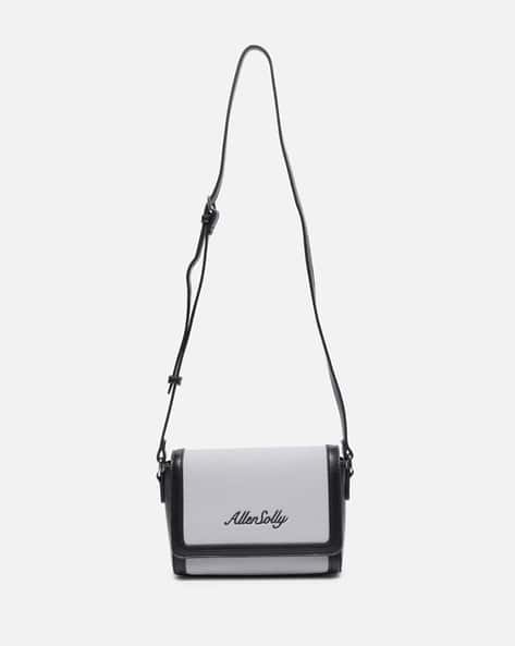 ALLEN SOLLY Women Brand Logo Print Crossbody Bag