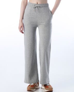 Women Heathered Loose Fit Sweatpants-image-30