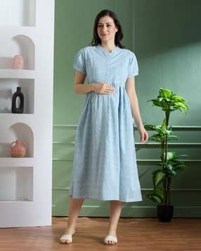 nightspree Women Floral Print Fit & Flare Dress -picture-34