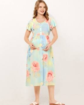 quira Women Floral Print A-Line Dress-picture-18