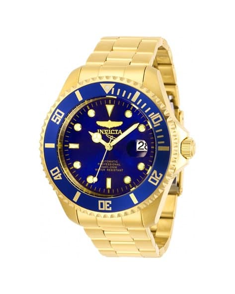 Invicta Men Automatic Gold Bracelet Style Watch - 28949