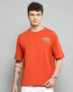 Buy Orange Tshirts for Men by CLOAK & DECKER Online | Ajio.com