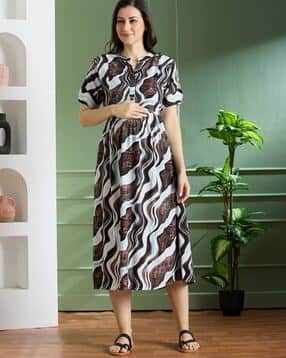 nightspree Women Printed Fit & Flare Dress-picture-39