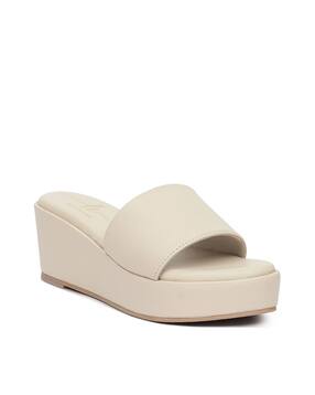 london rag Women Open-Toe Slip-On Wedges -picture-16