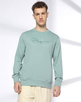 john players jeans Men Slim Fit Crew-Neck Sweatshirt-picture-53