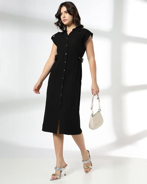 Buy Olive Green Dresses for Women by Fig Online | Ajio.com