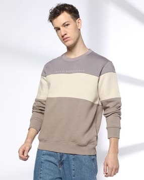john players jeans Men Slim Fit Crew-Neck Sweatshirt-picture-26