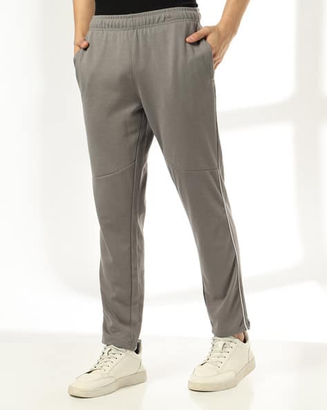 Teamspirit Men Straight Track Pants with Core Part Piping