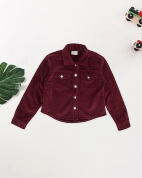 pantaloons junior Girls Button Closure Jacket-picture-11