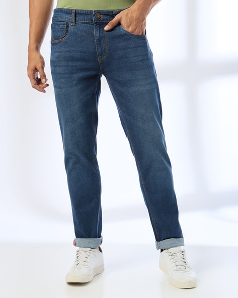 JOHN PLAYERS JEANS Men Low-Rise Skinny Fit Jeans