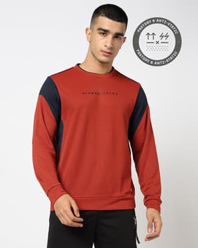 performax Men Active Lifestyle Colourblock Sweatshirt-picture-52